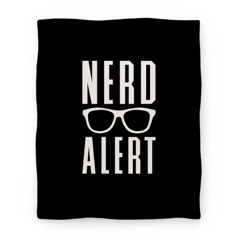 Nerd Alert Blanket